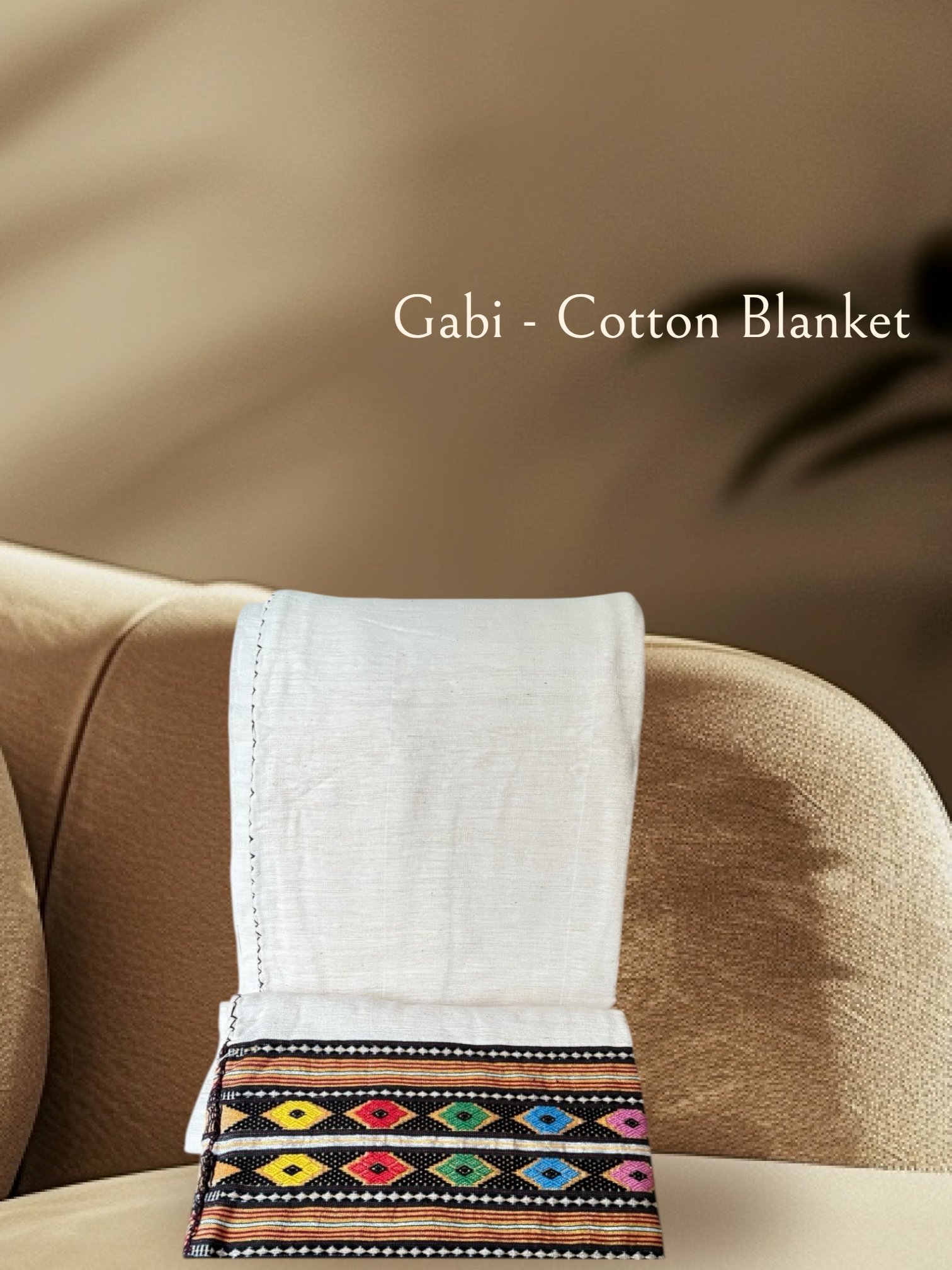 LK-L-008 - Gabi, Cotton Blanket