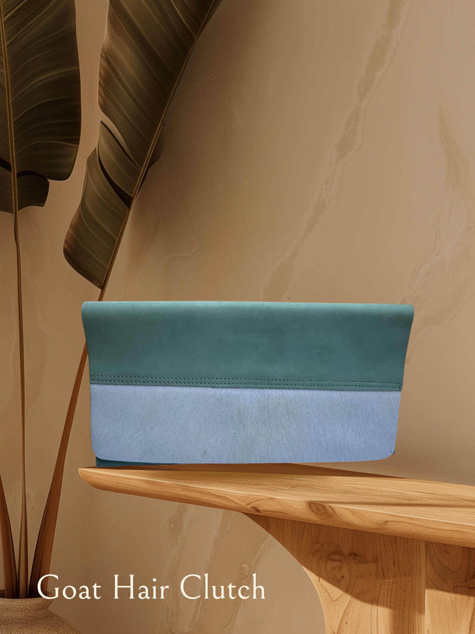 LK-L-002 - Goat Hair Clutch