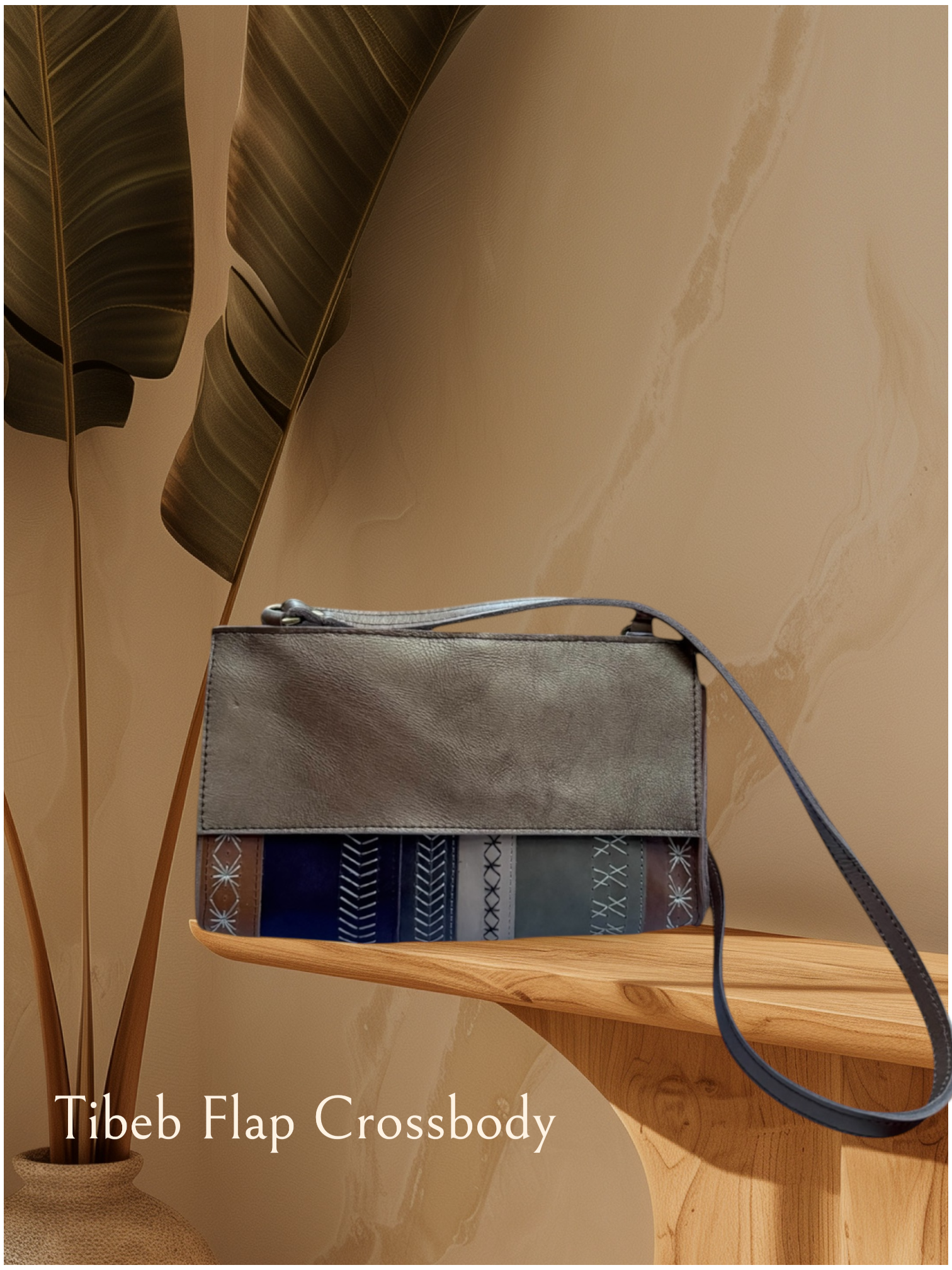 LK-L-005 - Tibeb Flap Crossbody