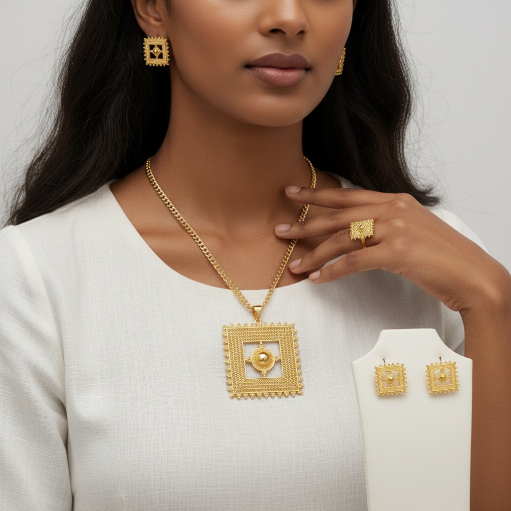 LK-J-008 - 3 Piece Jewelry Set