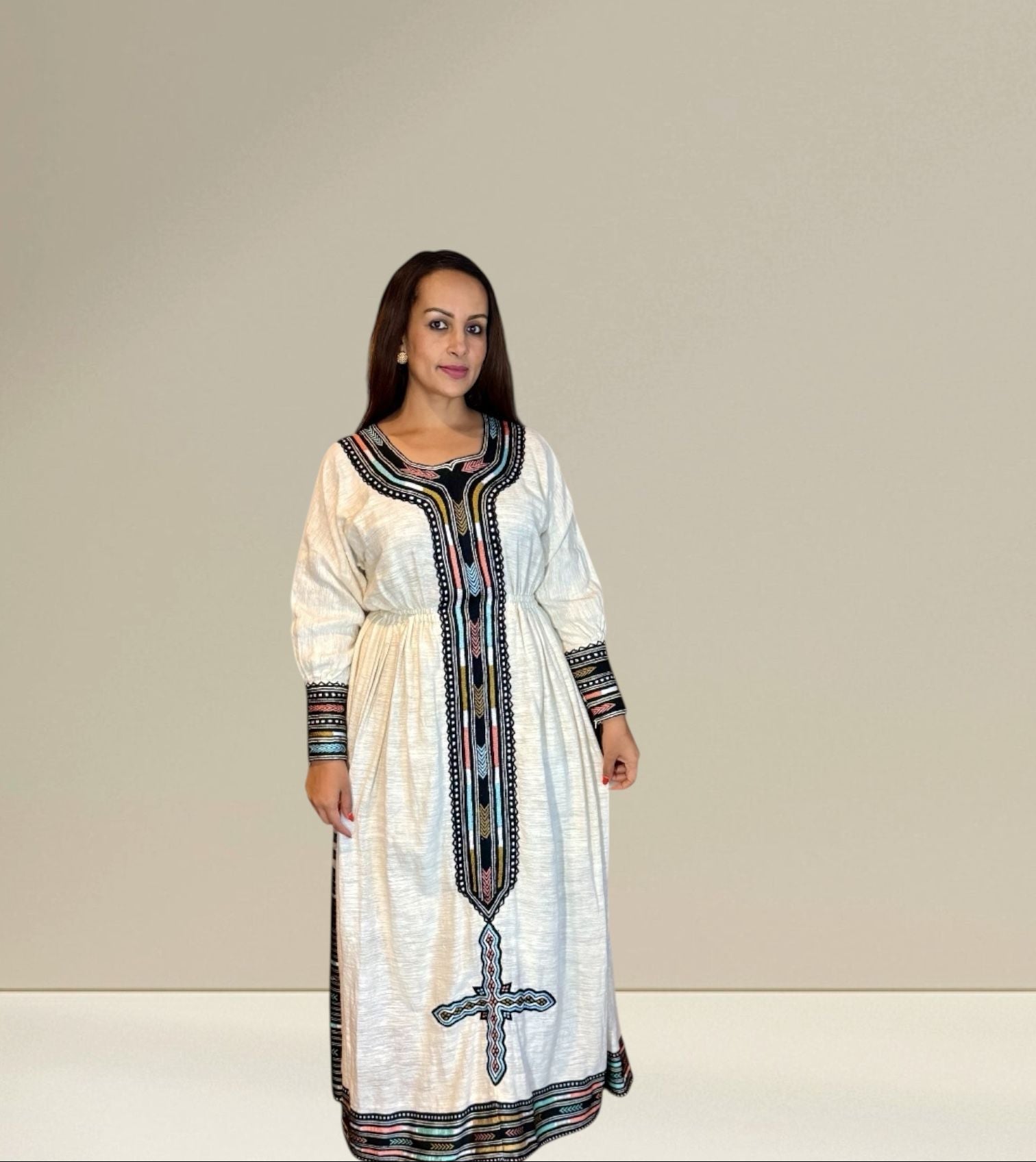 LK-W-005 - Traditional Fetel Dress - Eje Tilf
